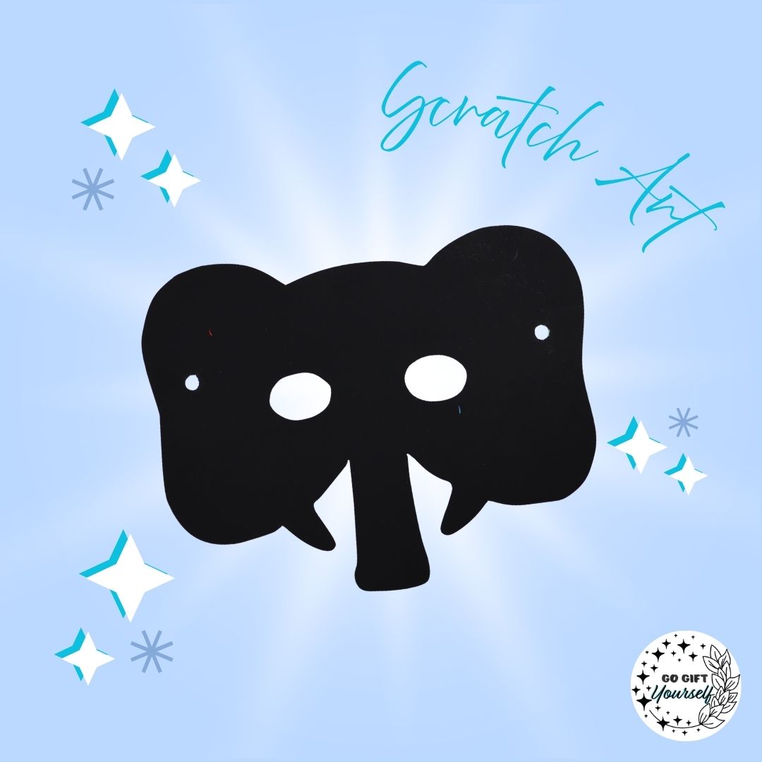 🎨 Scratch Art Masks | DIY Craft Kit 🎨