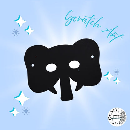 🎨 Scratch Art Masks | DIY Craft Kit 🎨