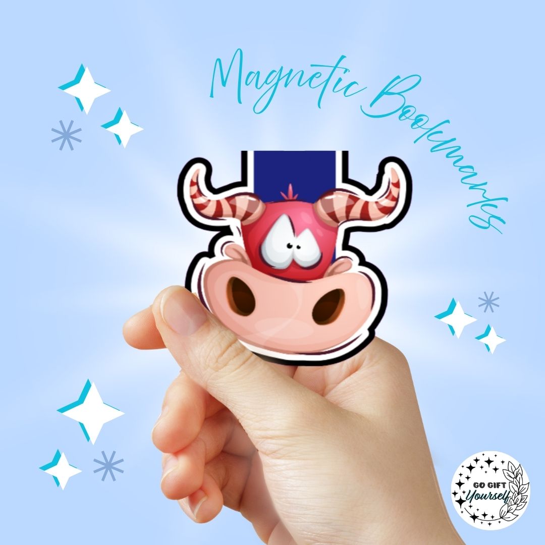 🔖 Character Edition | Magnetic Bookmarks 📚