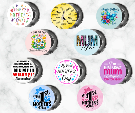 ✨ Novelty Badge Pins | Mother's Day 👩