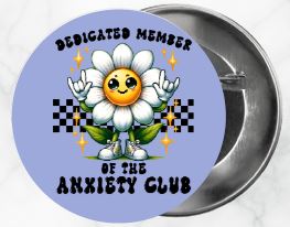✨ Novelty Badge Pins | Health Awareness and Wellbeing 🩹