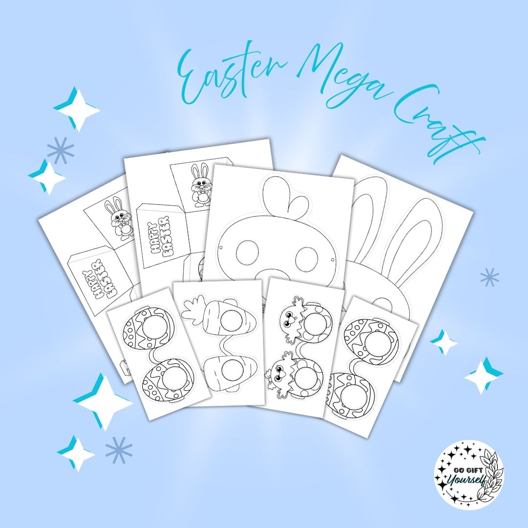 🐰 Easter Mega Activity Pack | DIY Craft Kits 🎨