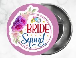 ✨ Novelty Badge Pins | Bride and Wedding 👰