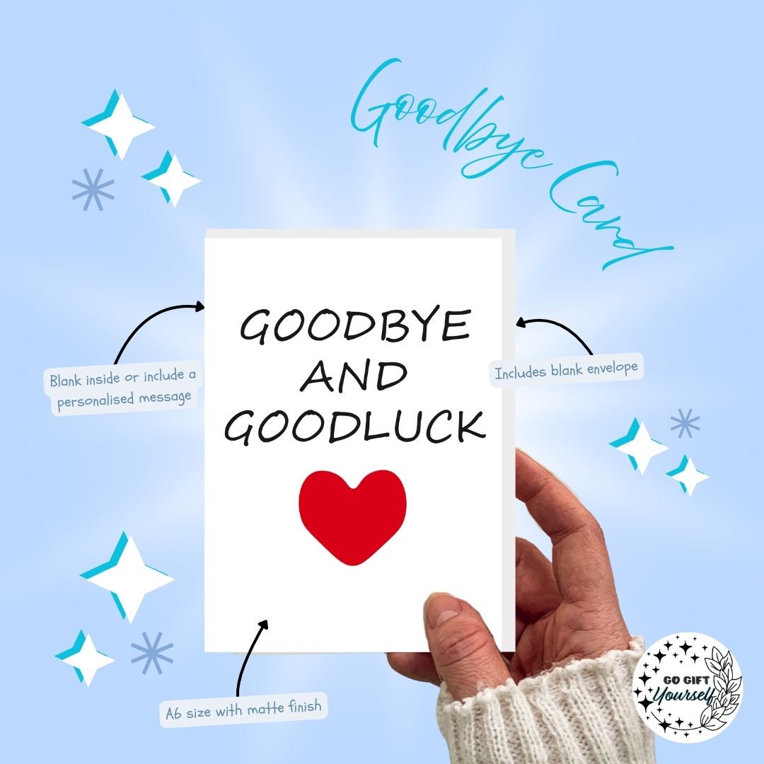 💌 Goodbye Cards | Greeting Cards