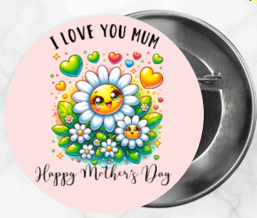 ✨ Novelty Badge Pins | Mother's Day 👩