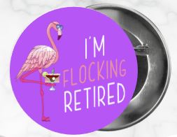 ✨ Novelty Badge Pins | Retirement 🧓