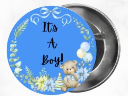 ✨ Novelty Badge Pins | Gender Reveal Edition 👶