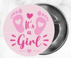 ✨ Novelty Badge Pins | Gender Reveal Edition 👶