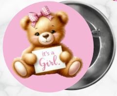 ✨ Novelty Badge Pins | Gender Reveal Edition 👶