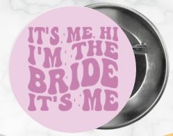 ✨ Novelty Badge Pins | Bride and Wedding 👰
