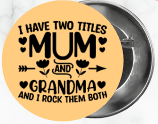 ✨ Novelty Badge Pins | Mother's Day 👩