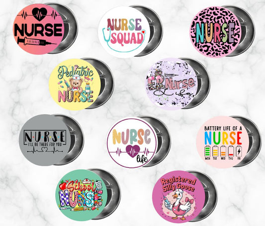 ✨ Novelty Badge Pins | Medical Staff 🩺