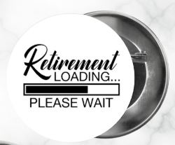 ✨ Novelty Badge Pins | Retirement 🧓