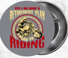 ✨ Novelty Badge Pins | Retirement 🧓