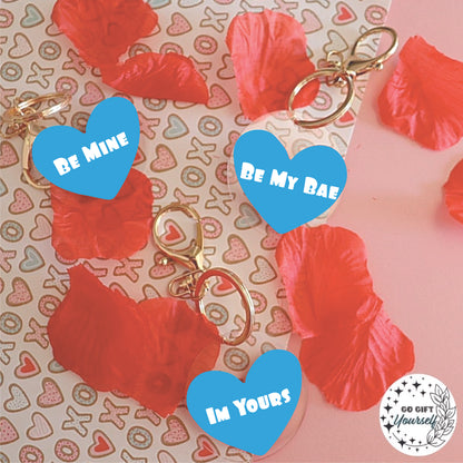 Valentine's Love Keyrings