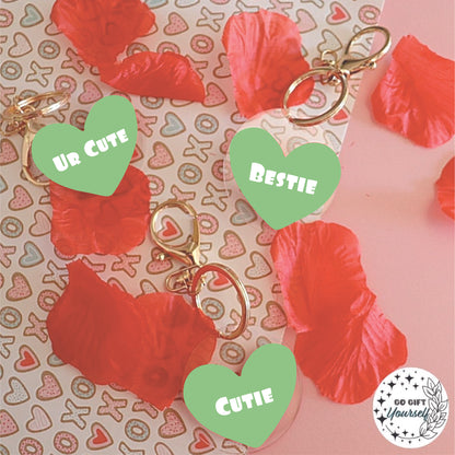 Valentine's Love Keyrings