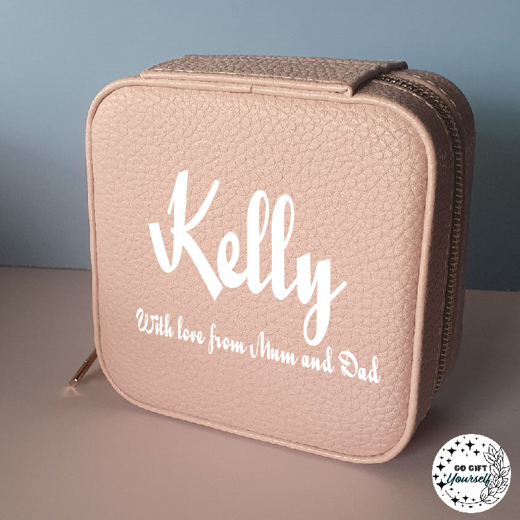 Personalised Message Jewellery Case