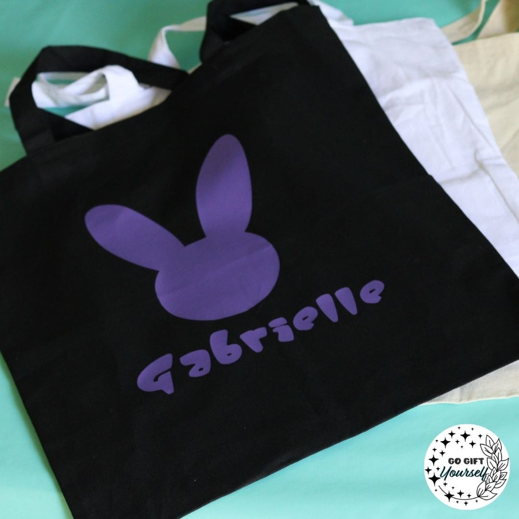 Named Easter Tote Bag